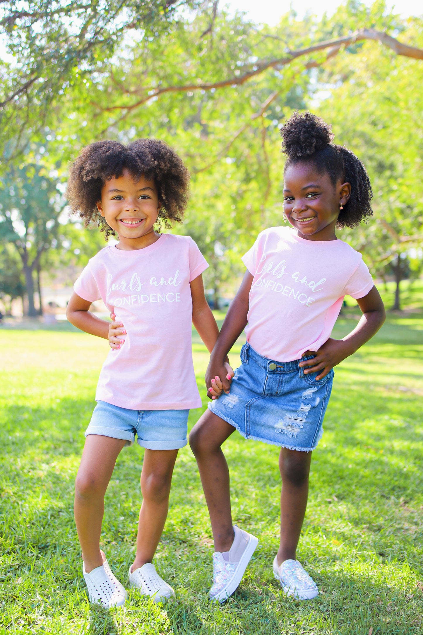 Curls and Confidence - Kids Tee