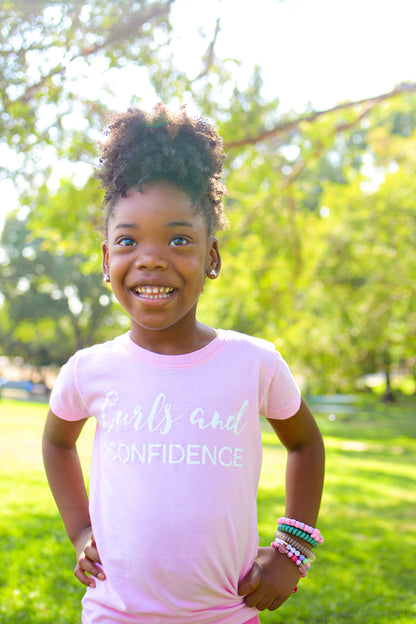 Curls and Confidence - Kids Tee