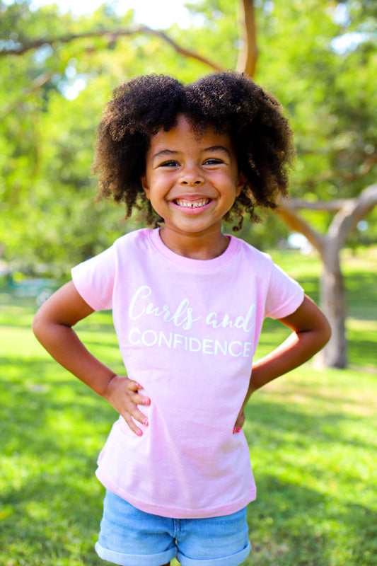 Curls and Confidence - Kids Tee